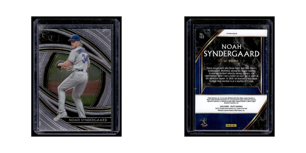 Noah Syndergaard 2020 Panini Select #122 New York Mets Baseball Card NM