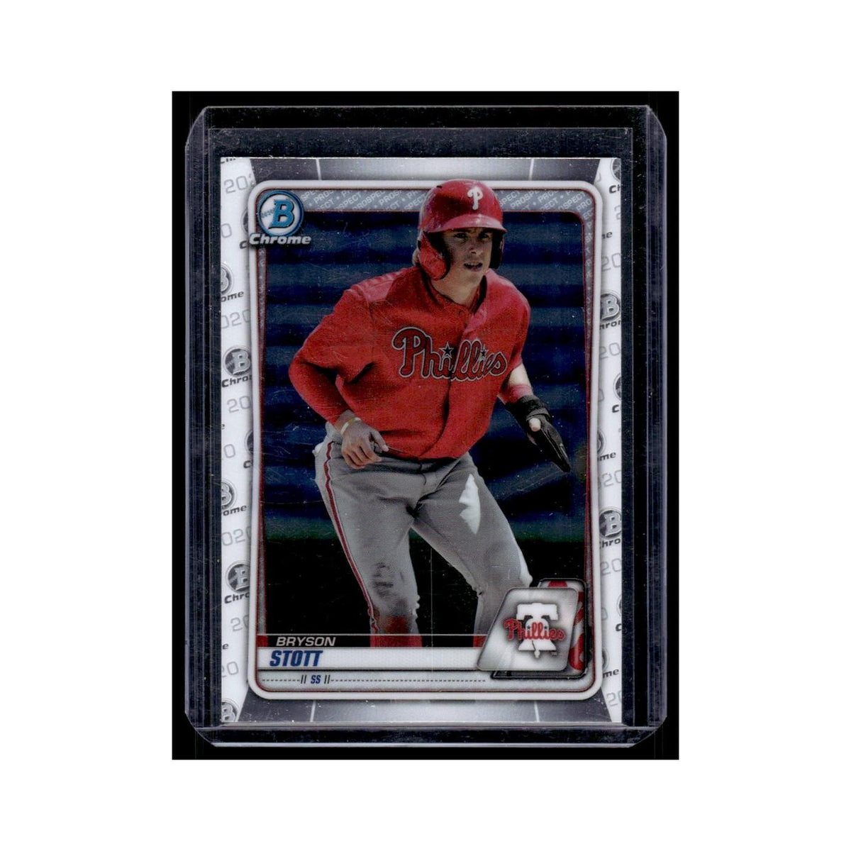 Bryson Stott 2020 Bowman Chrome Prospects #BCP-68 Philadelphia Phillies NM