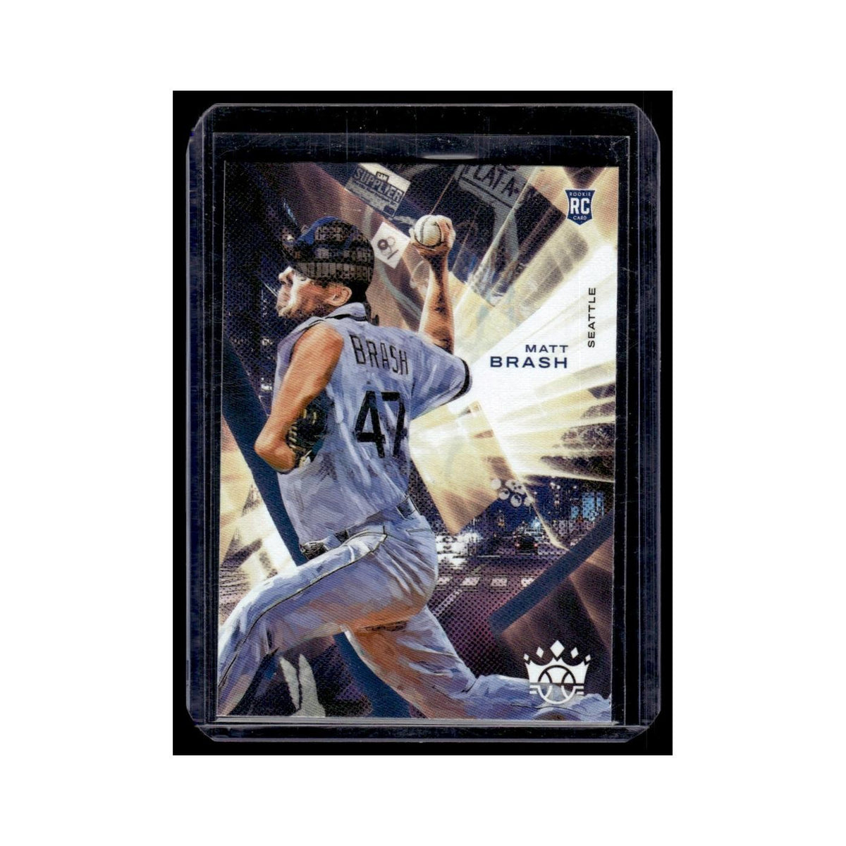 Matt Brash Rookie 2022 Panini Diamond Kings #87 Seattle Mariners NM