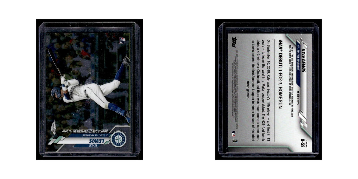 Kyle Lewis Rookie 2020 Topps Chrome Update #U-59 Seattle Mariners NM