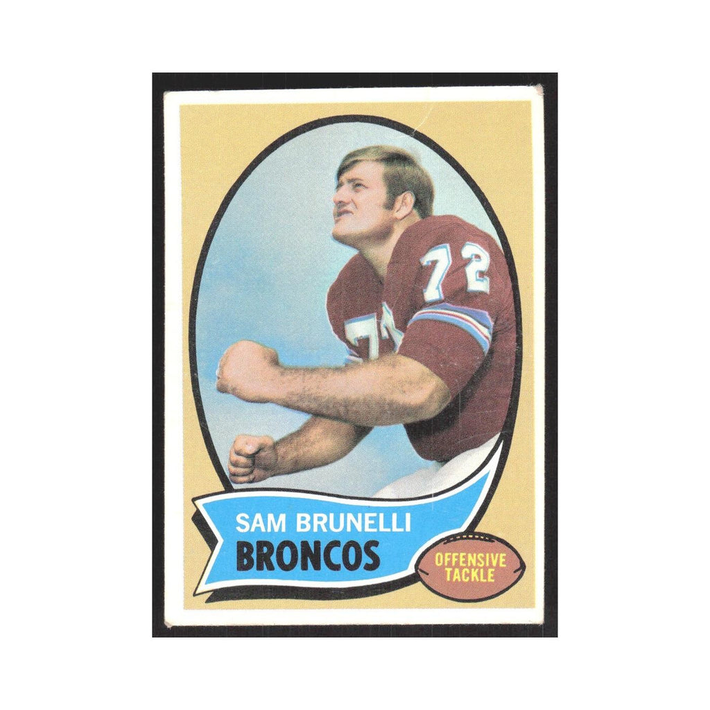 1970 Topps Sam Brunelli Broncos #67