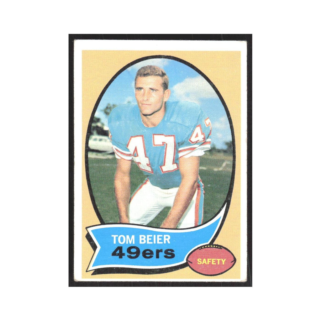 1970 Topps Tom Beier 49ers #64