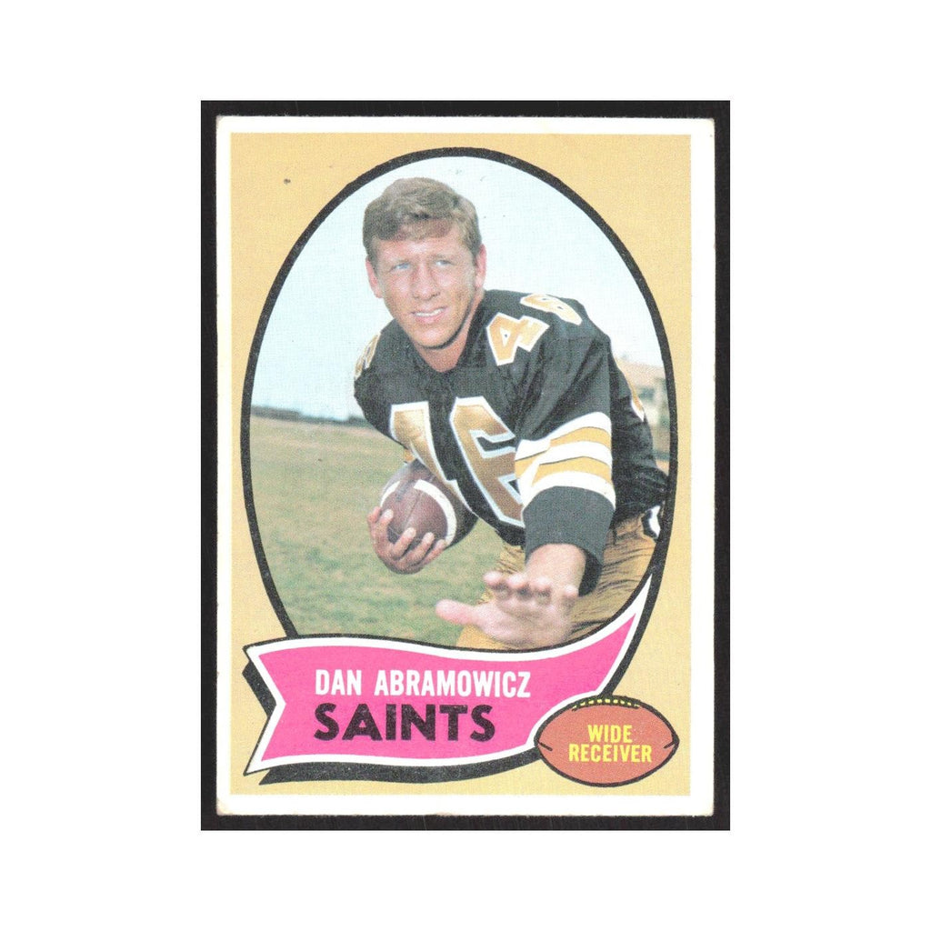 1970 Topps Dan Abramowicz Saints #215