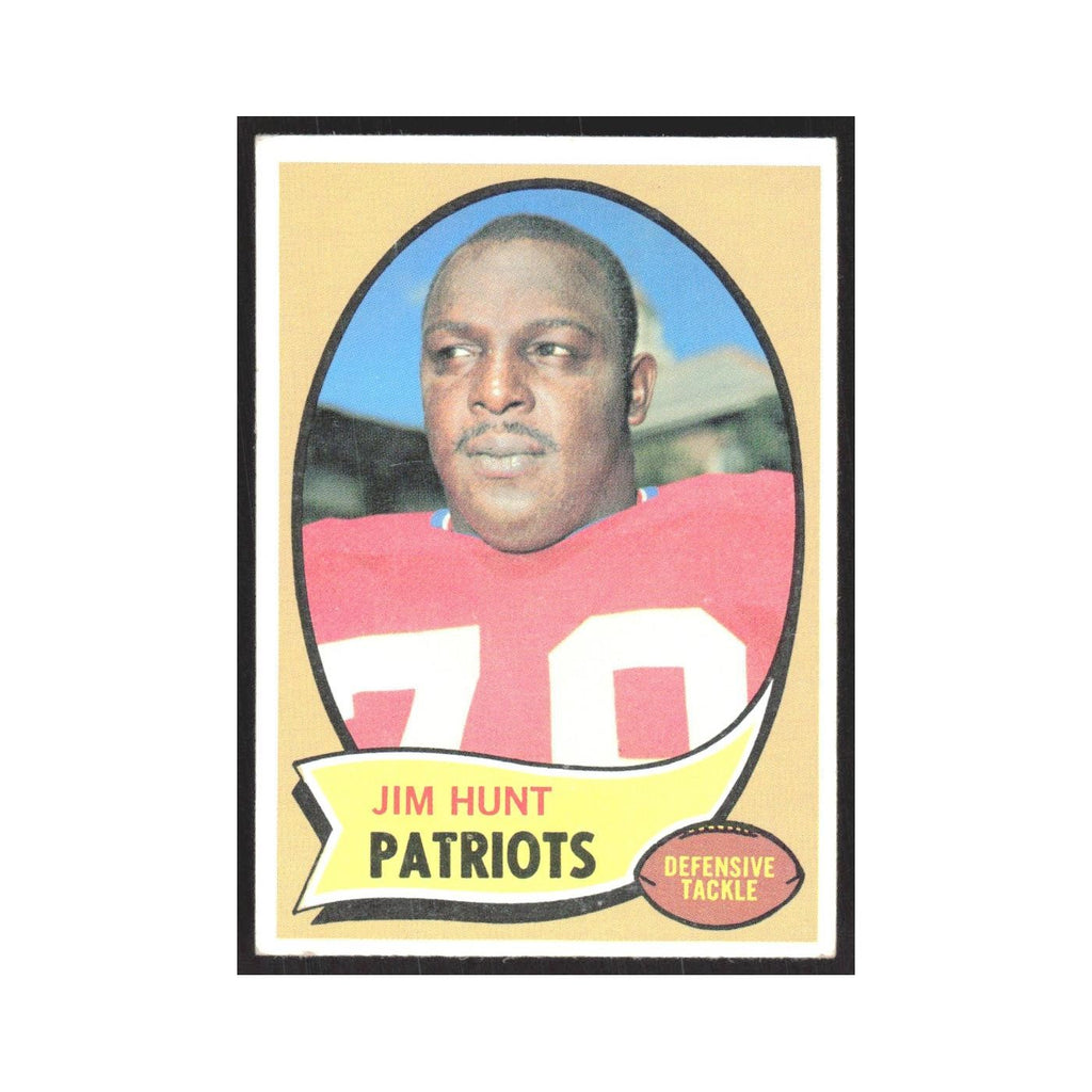 1970 Topps Jim Hunt Boston Patriots #111