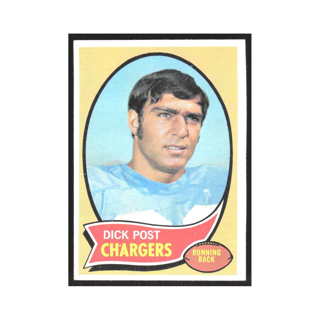 1970 Topps Dick Post San Diego Chargers #97