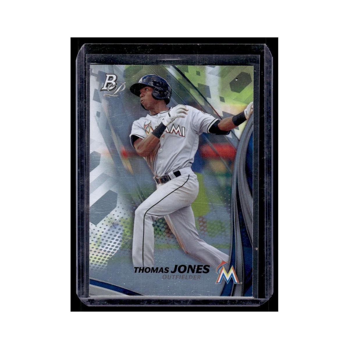 Thomas Jones 2017 Panini Absolute Historical Duals #TP-TJ Miami Marlins NM