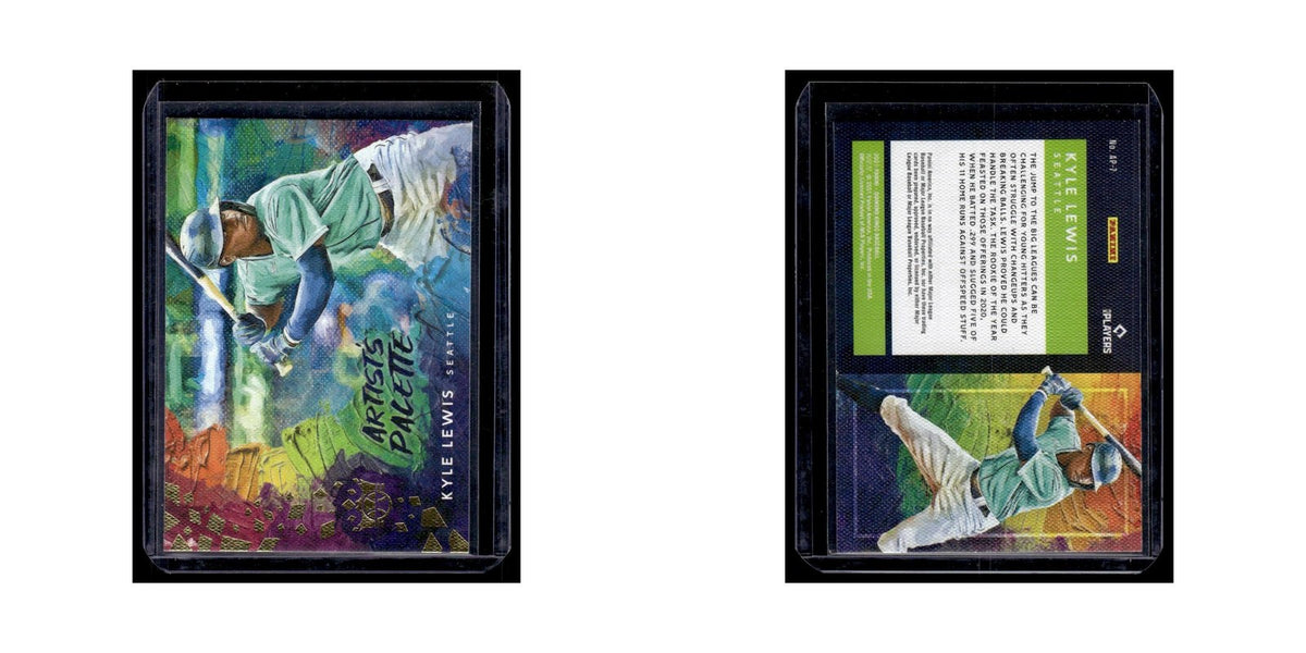 Kyle Lewis 2021 Panini Diamond Kings Artist's Palette #AP-7 Seattle Mariners NM