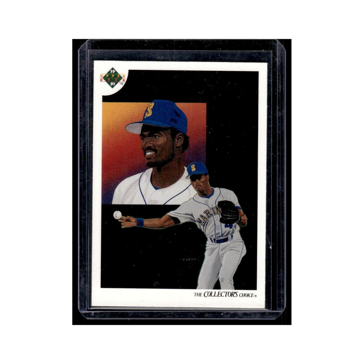Harold Reynolds 1991 Upper Deck #32 Seattle Mariners Baseball Card NM
