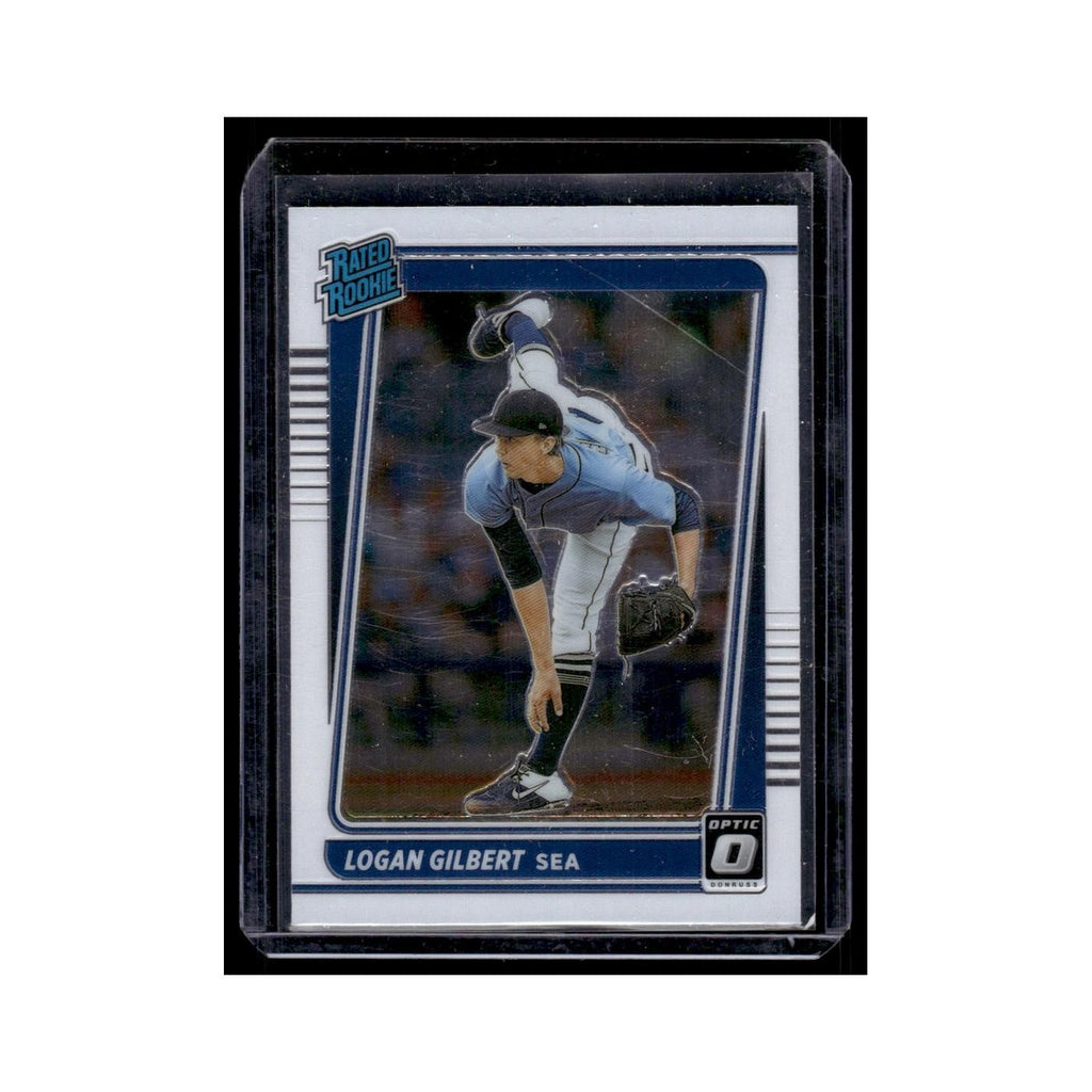 Logan Gilbert 2021 Donruss Optic Rated Rookie #141 Seattle Mariners NM