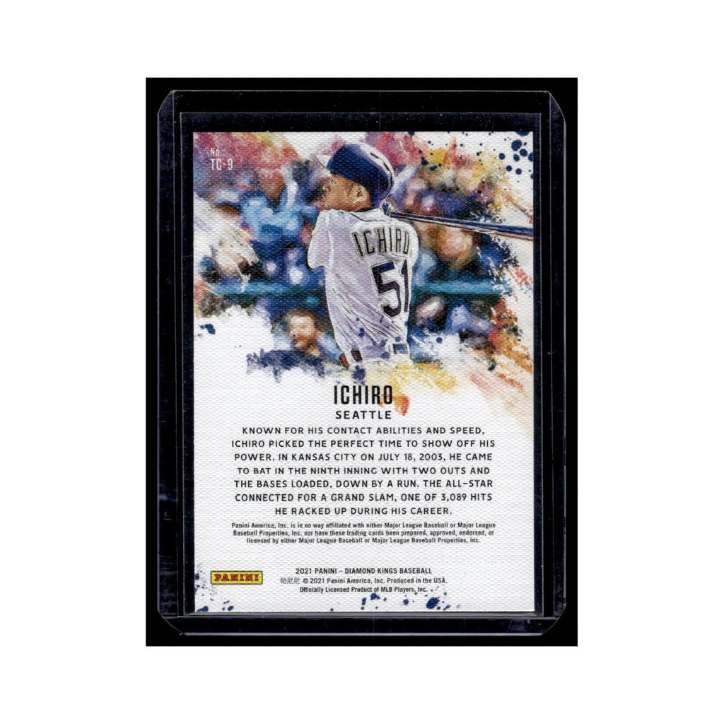 Ichiro 2021 Panini Diamond Kings The Club #TC-9 Seattle Mariners NM