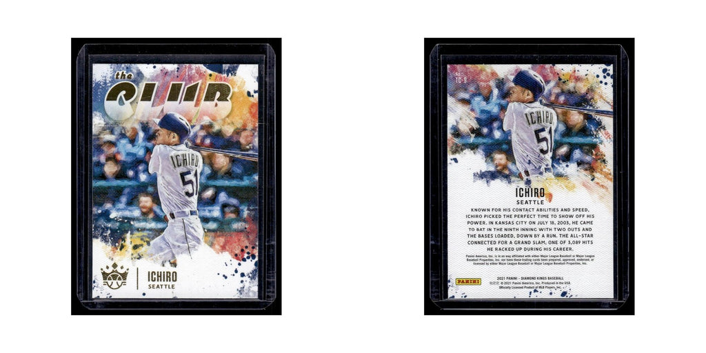 Ichiro 2021 Panini Diamond Kings The Club #TC-9 Seattle Mariners NM