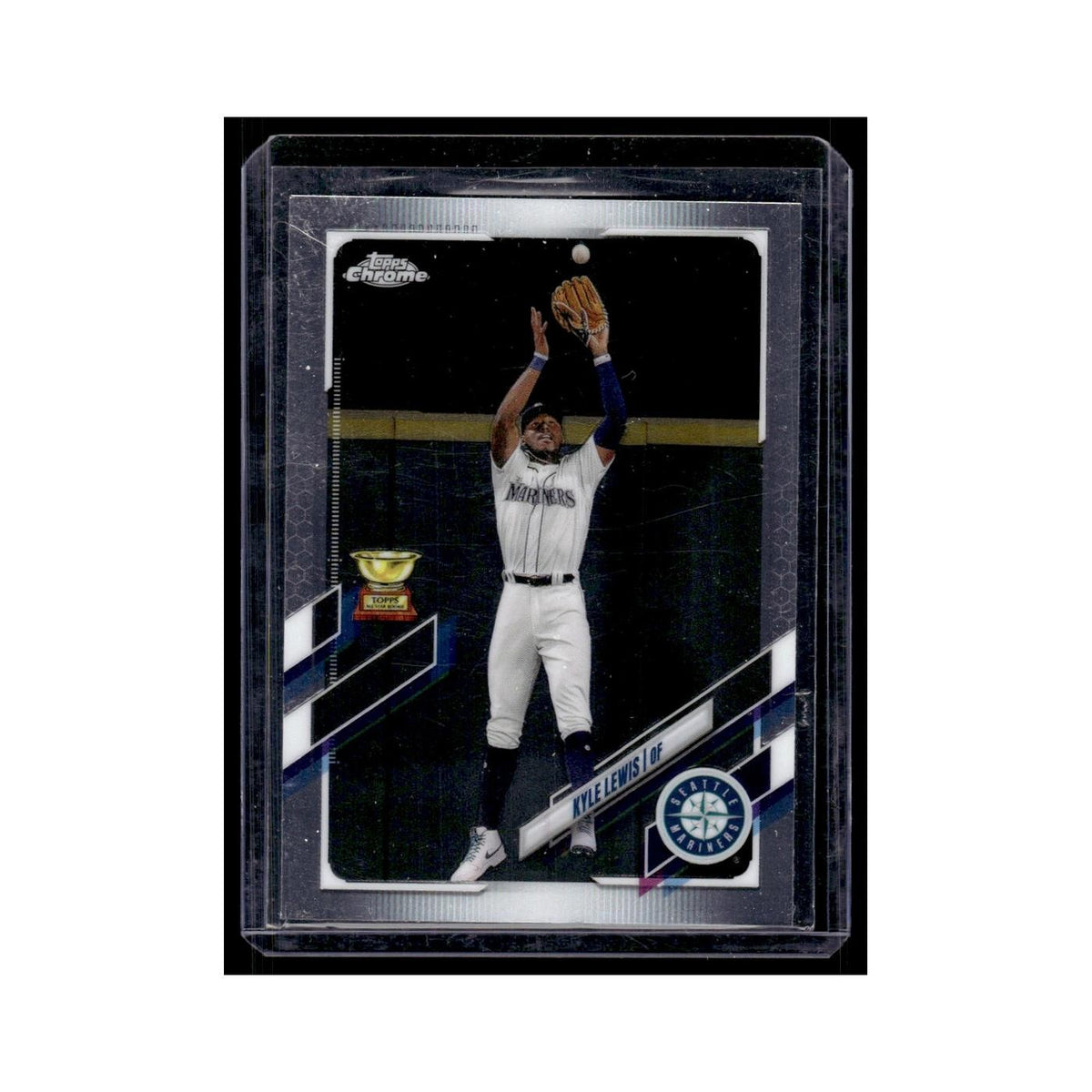 Kyle Lewis 2021 Topps Chrome #93 Seattle Mariners Baseball Card NM