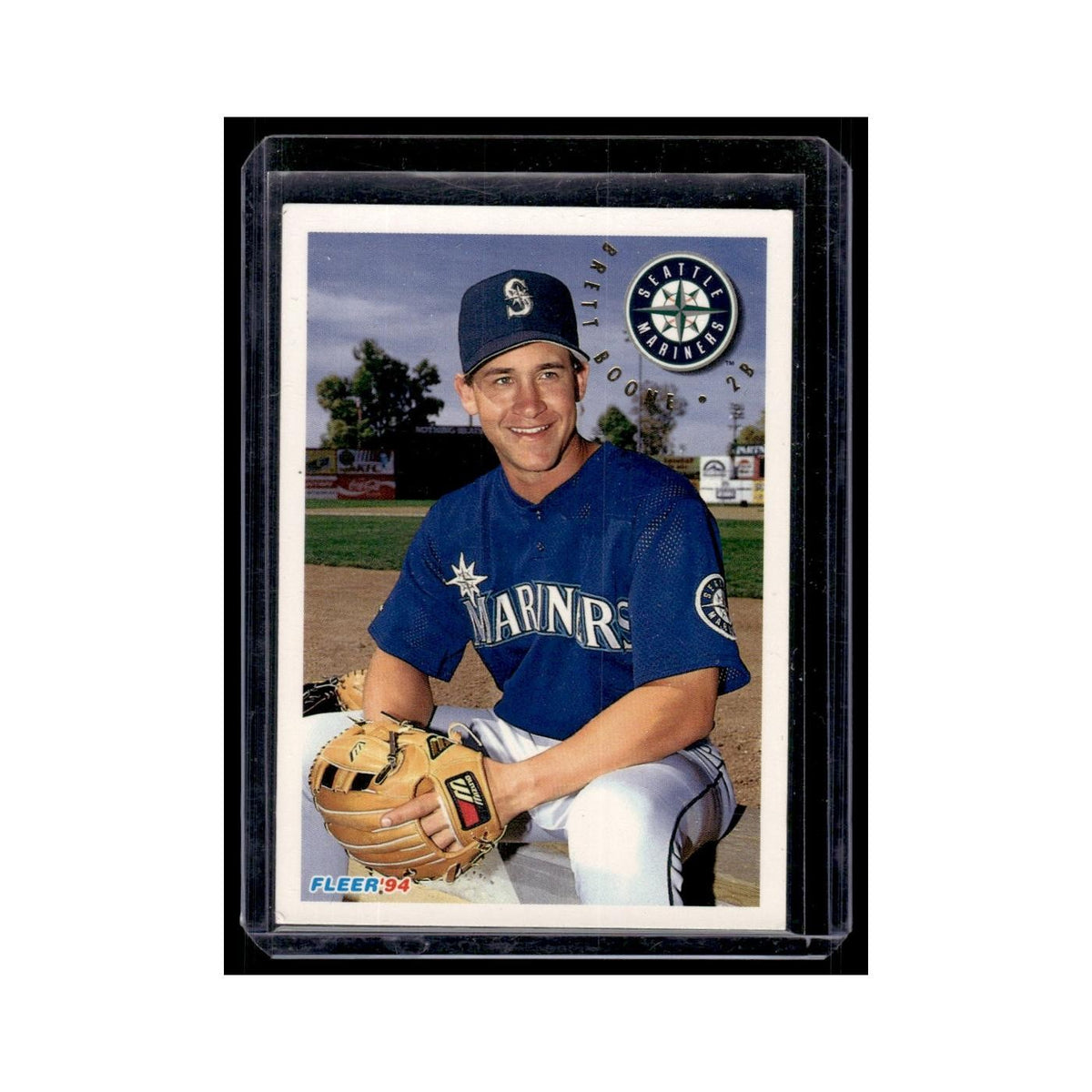 Bret Boone 1994 Fleer #280 Seattle Mariners Baseball Card NM