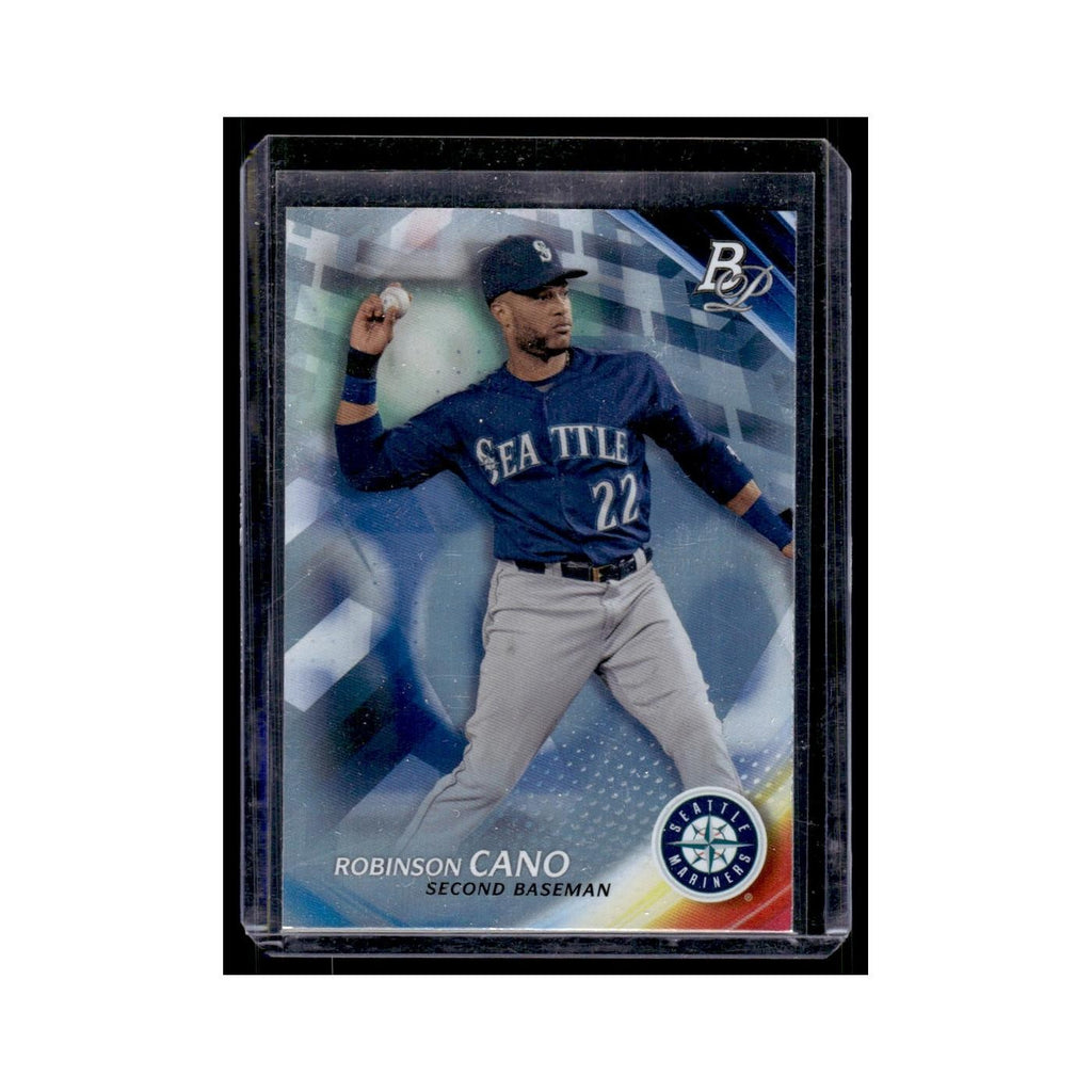 Robinson Cano 2017 Bowman Platinum #42 Seattle Mariners Baseball Card NM
