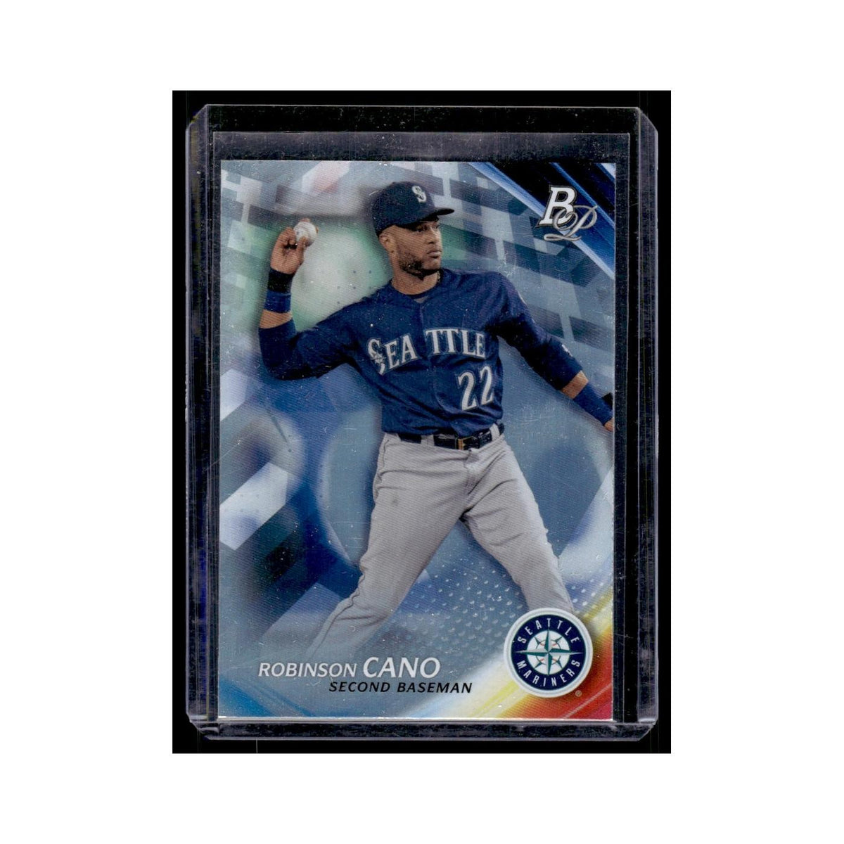 Robinson Cano 2017 Bowman Platinum #42 Seattle Mariners Baseball Card NM