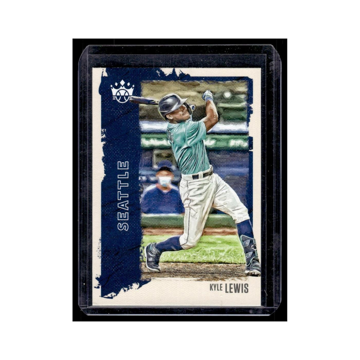 Kyle Lewis 2021 Panini Diamond Kings #158 Seattle Mariners Baseball Card NM