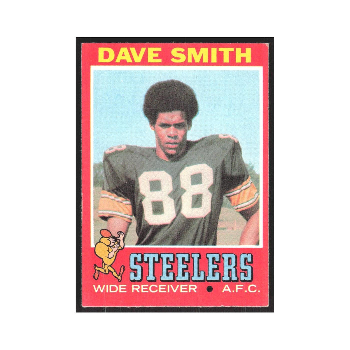 1971 Topps Dave Smith Steelers #202