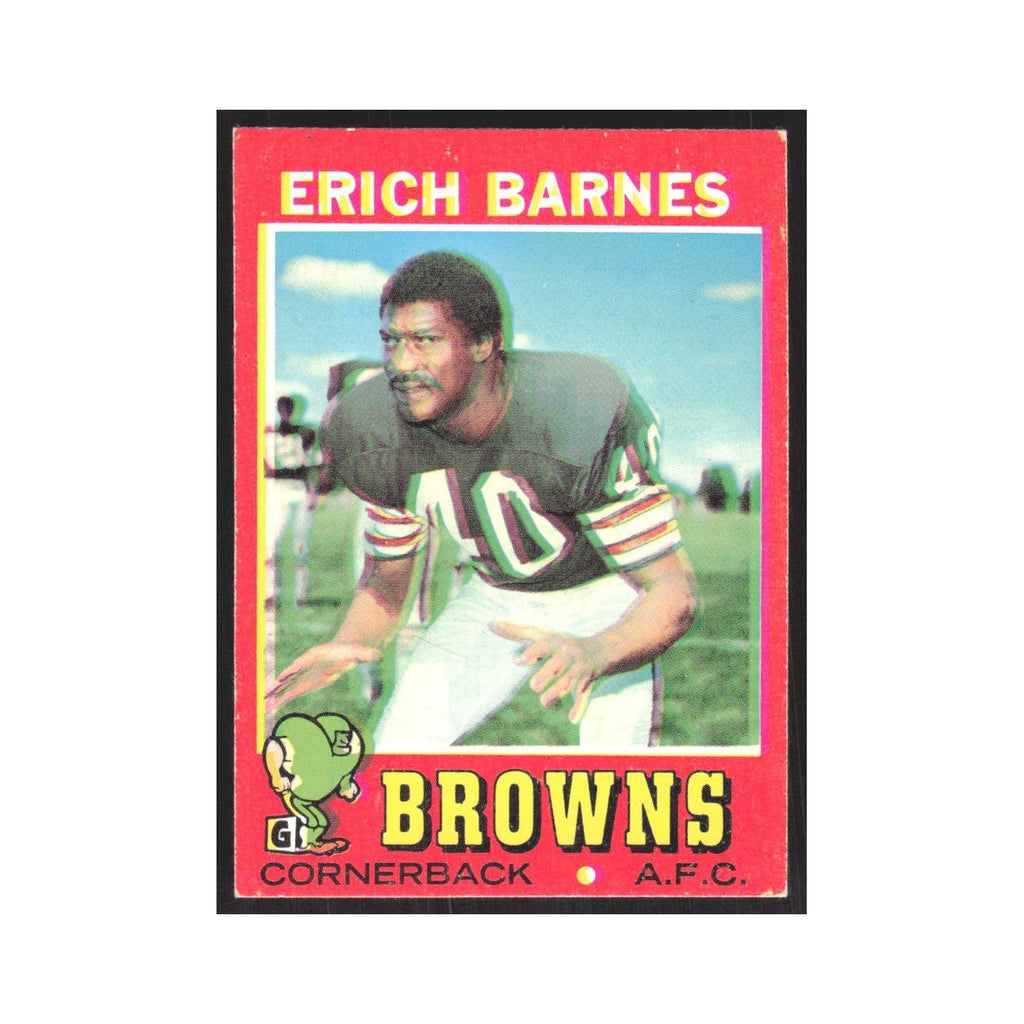 1971 Topps Erich Barnes Browns #168