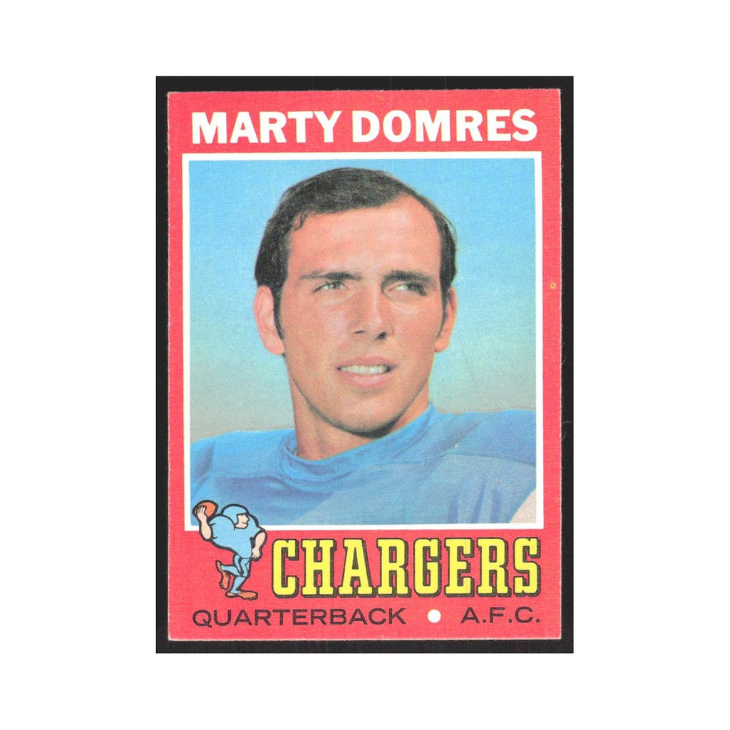 1971 Topps Marty Domres San Diego Chargers #66