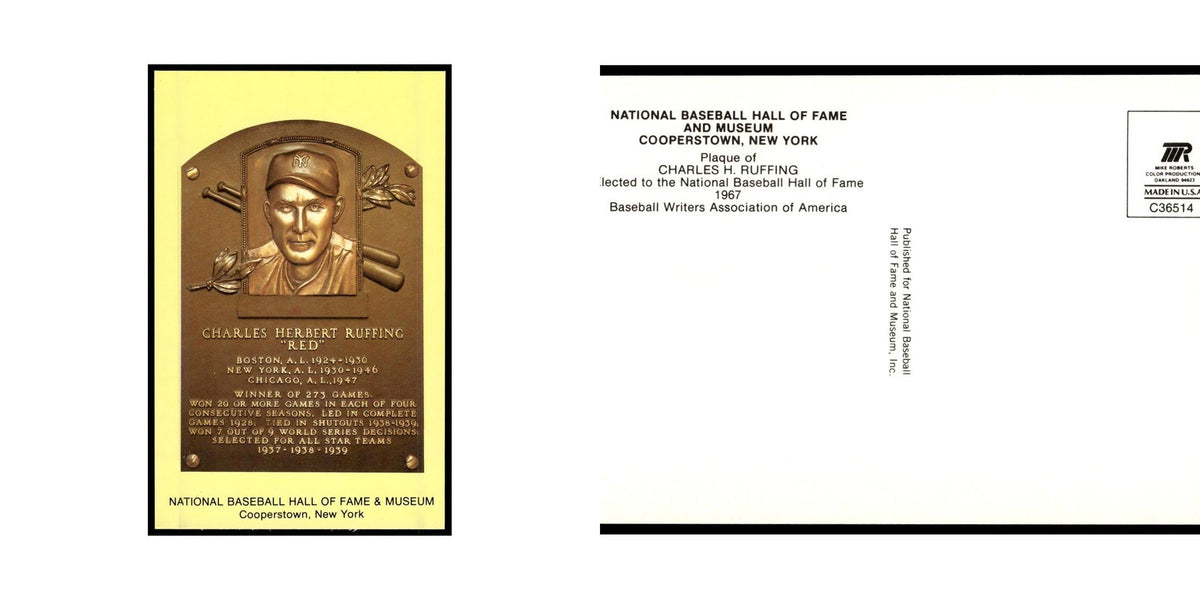 Charles Red Ruffing 1993 #nan EX