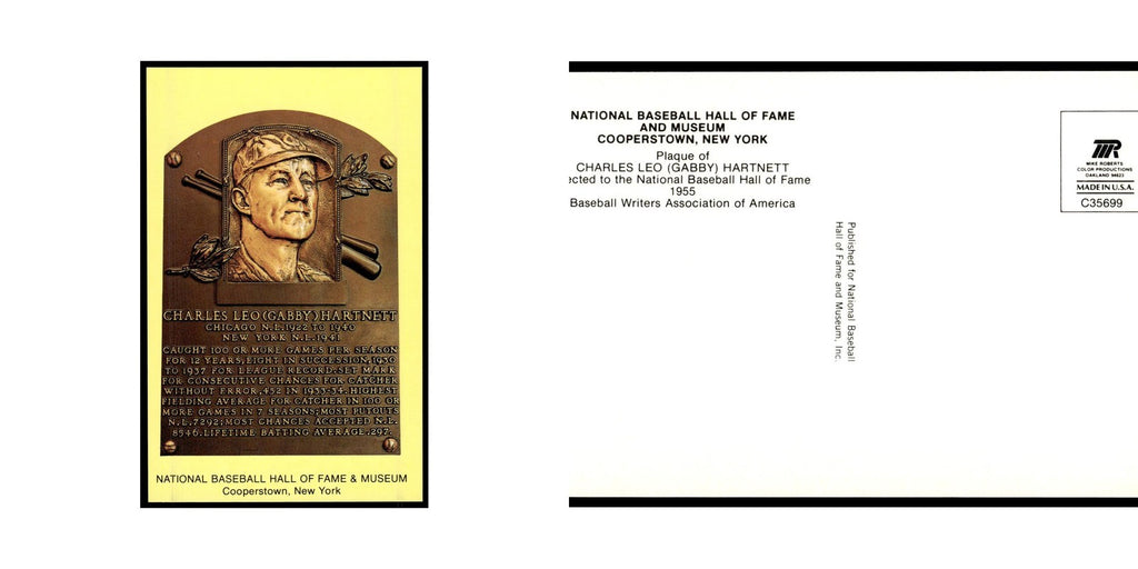 Charles Leo Hartnett 1993 #nan EX