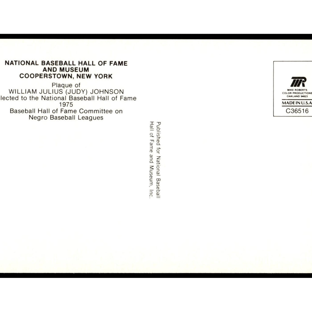 William Julius Judy Johnson 1993 #nan EX