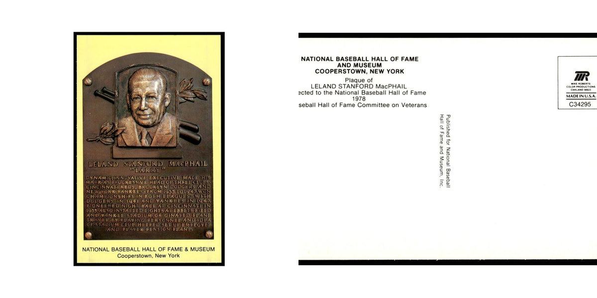Leland Larry MacPhail 1993 #nan EX