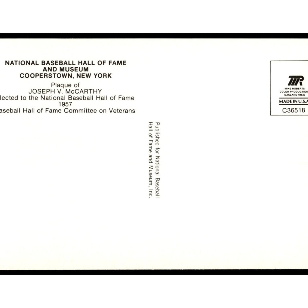 Joseph McCarthy 1993 #nan EX