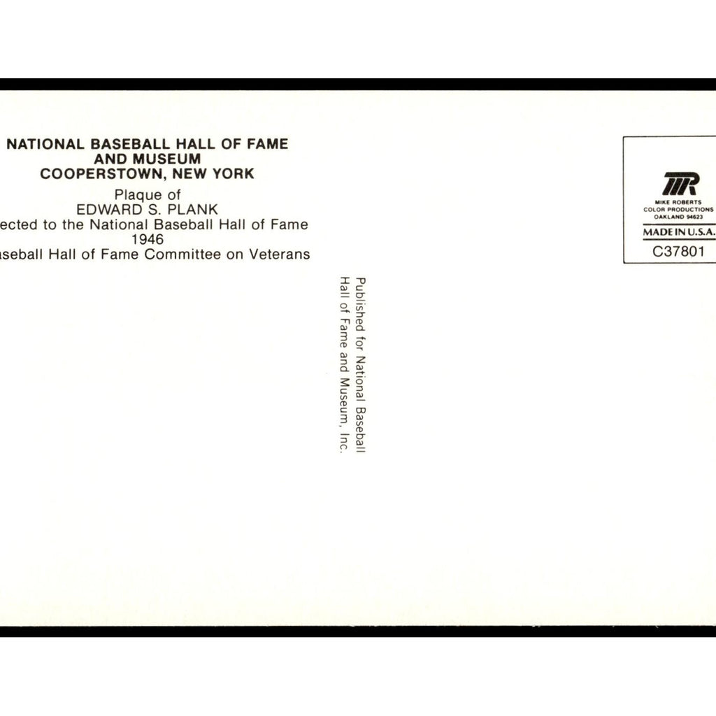Edward S. Plank 1993 #nan EX