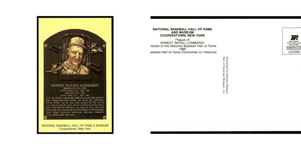 Ernest Lombardi 1993 #nan EX