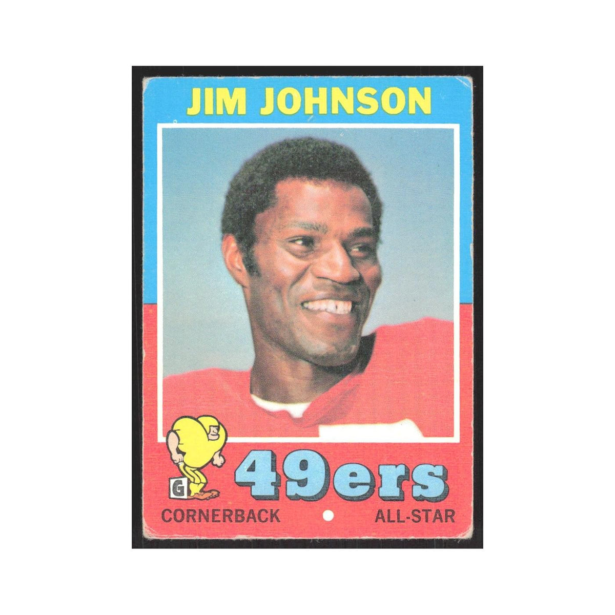 1971 Topps Jim Johnson 49ers #24