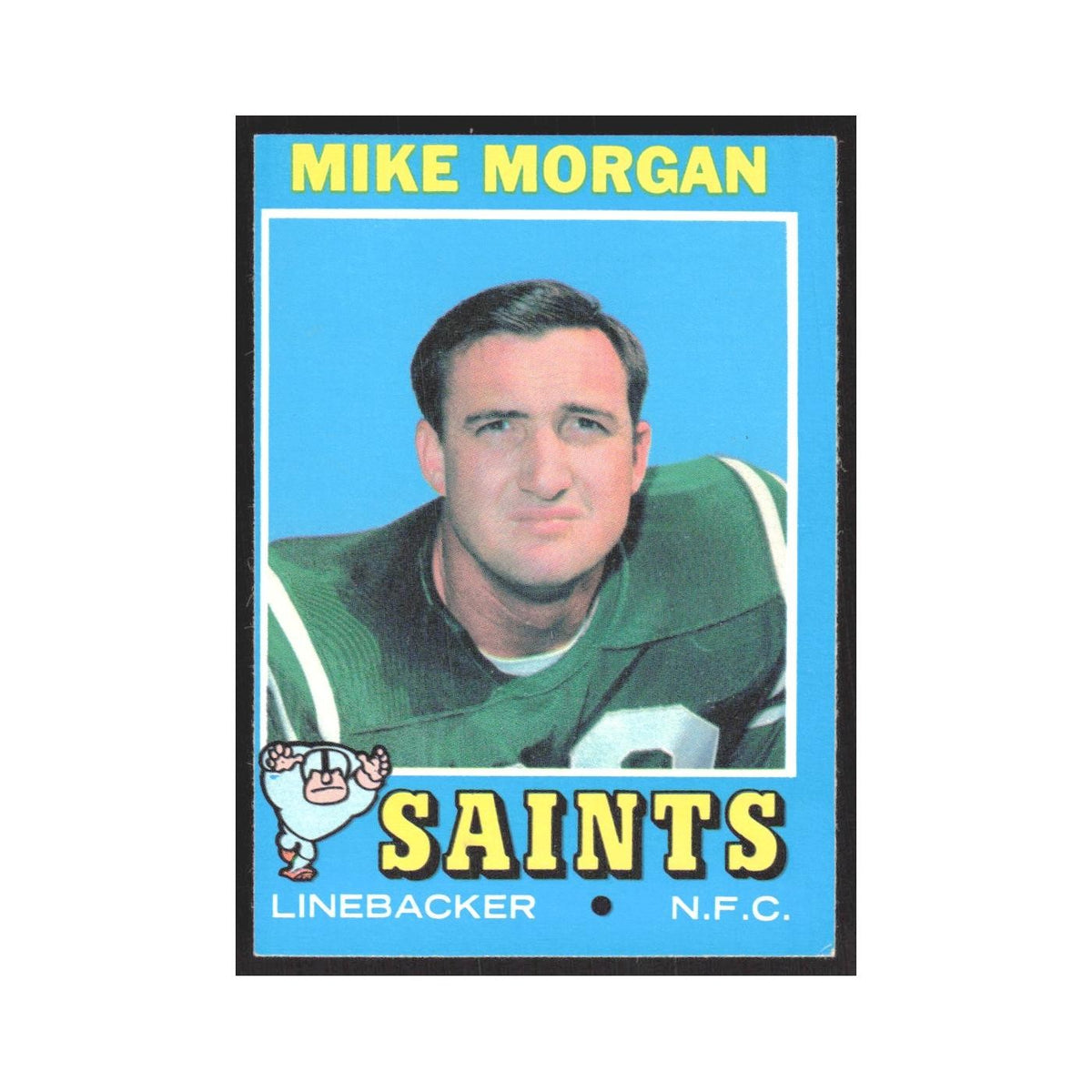 1971 Topps Mike Morgan Saints #57