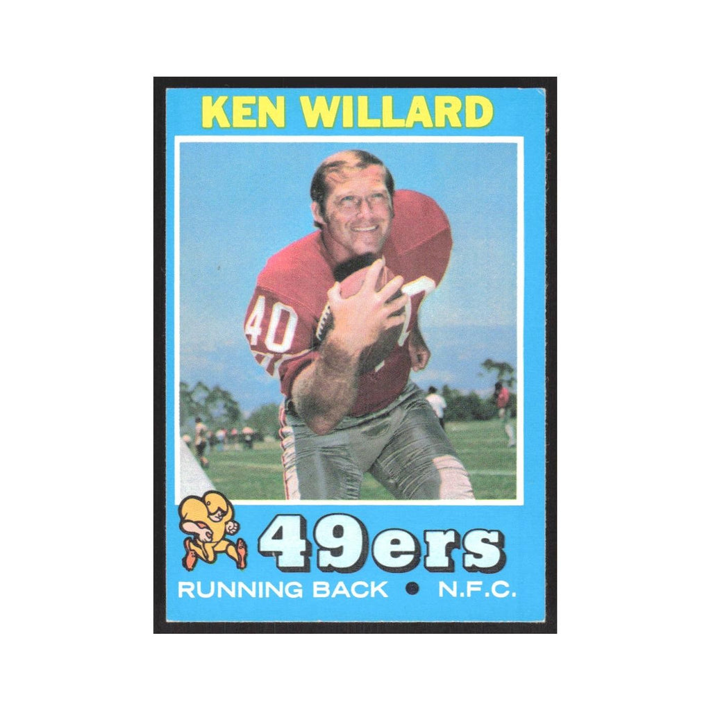 1971 Topps Ken Willard 49ers #129