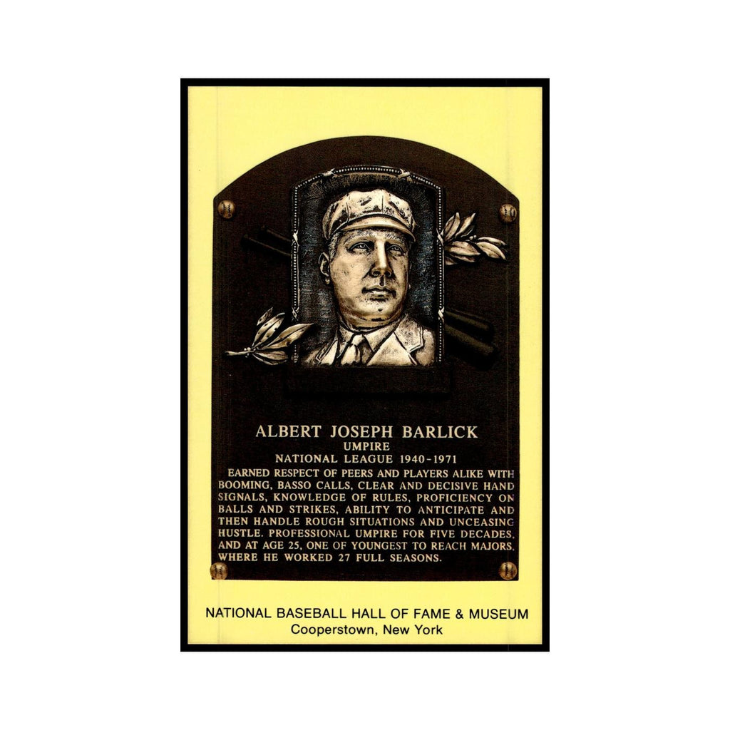 Albert Joseph Barlick 1993 #nan EX