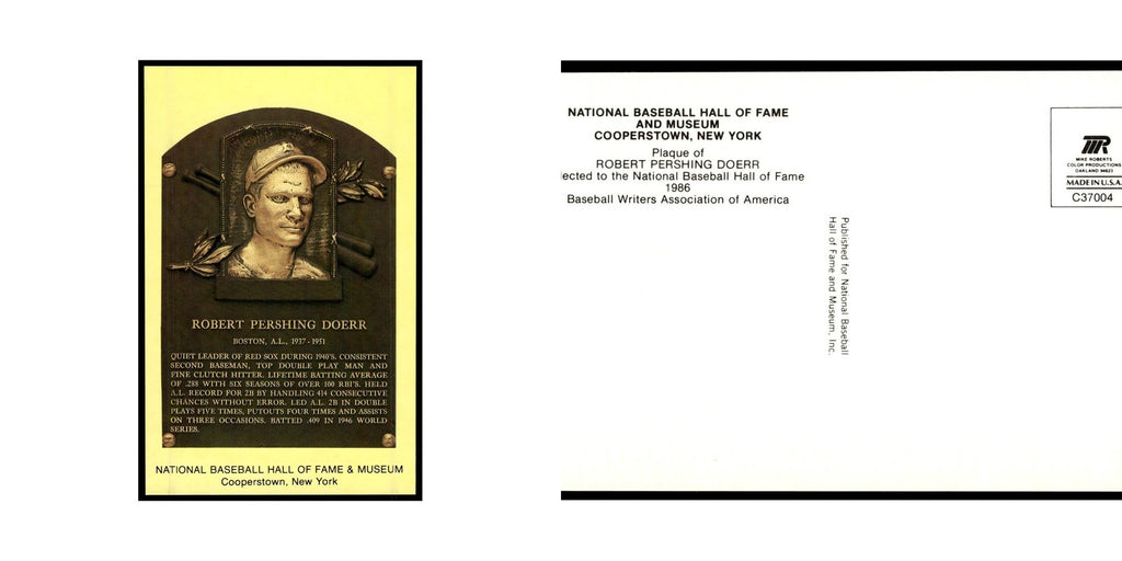 Robert Pershing Doerr 1993 #nan EX