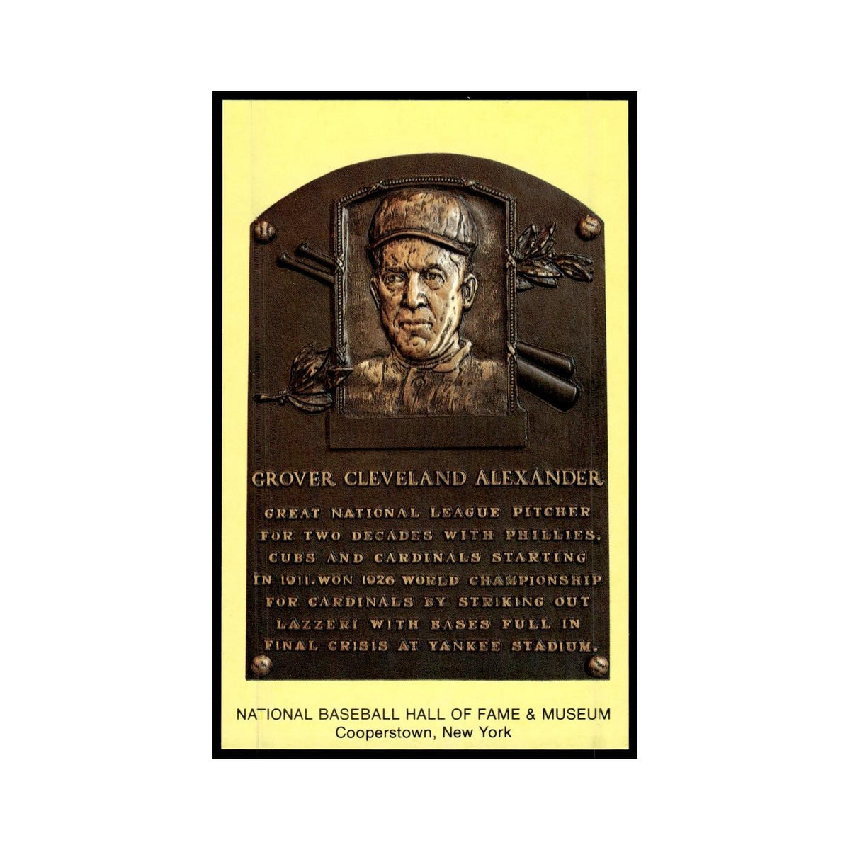 Grover Cleveland Alexander 1993 #nan EX