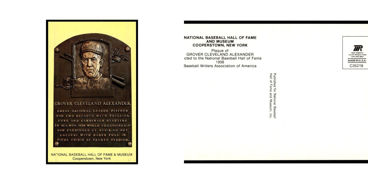 Grover Cleveland Alexander 1993 #nan EX