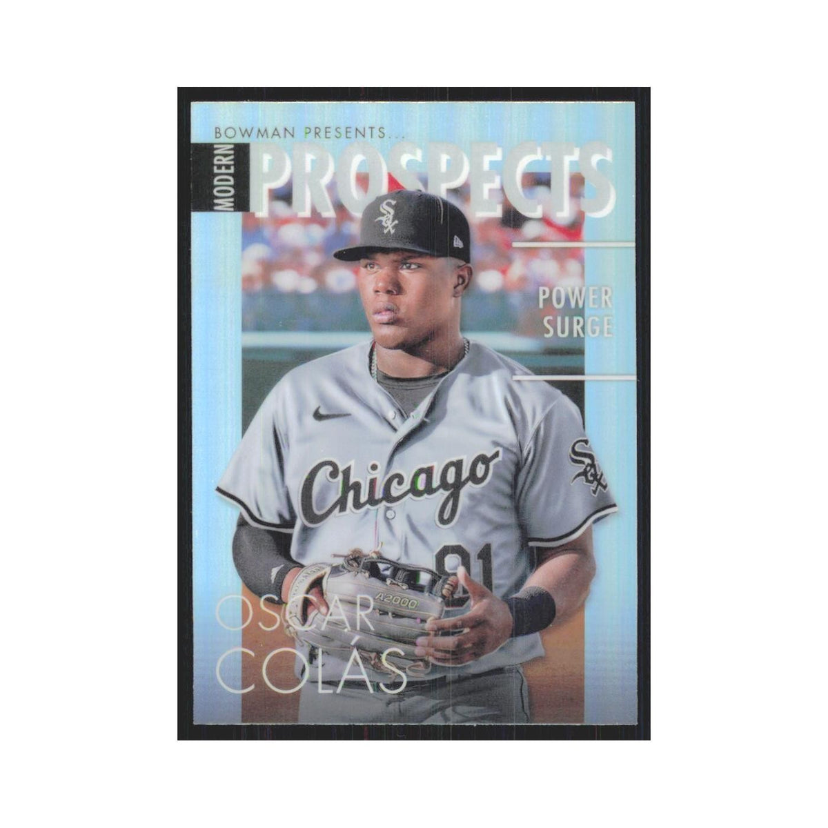 2023 Bowman Chrome Oscar Colas White Sox #MP-8