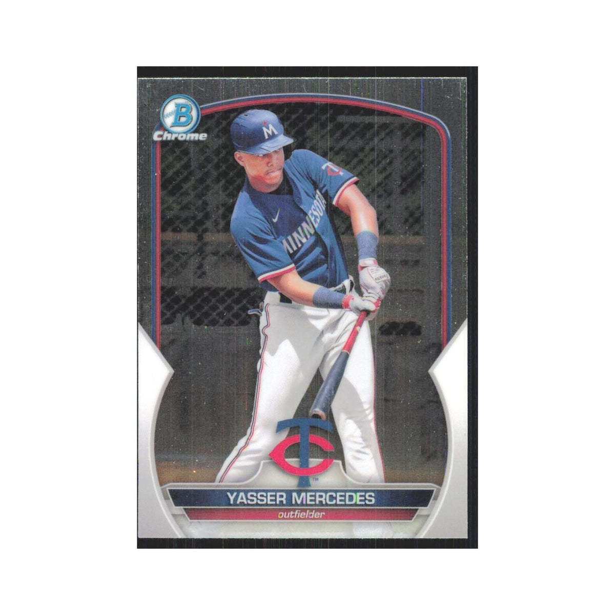 2023 Bowman Chrome Yasser Mercedes Twins #BCP-99