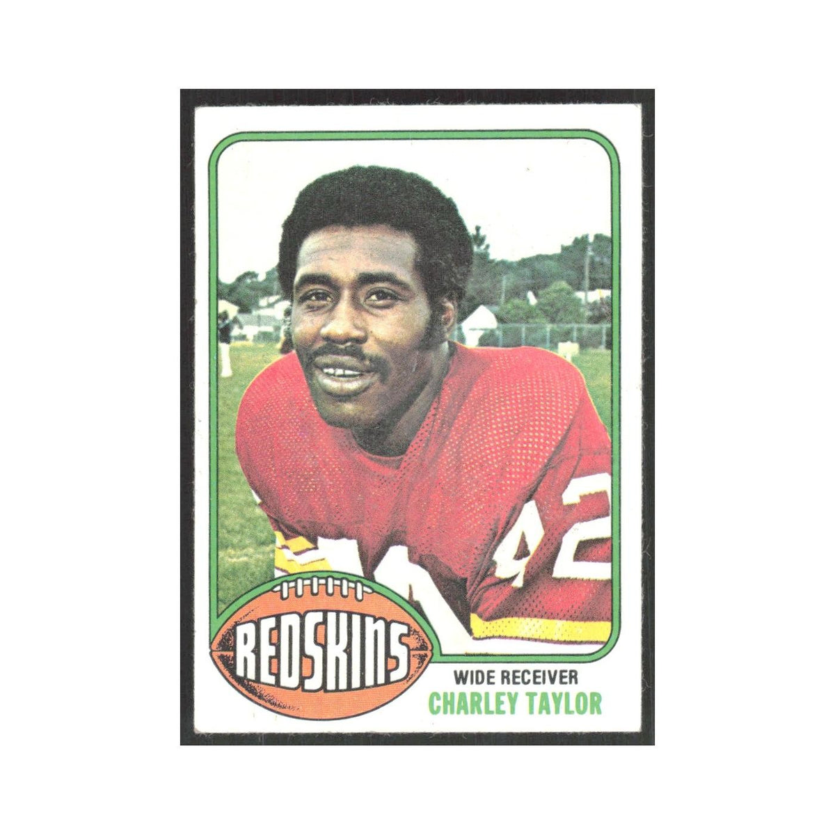 1976 Topps Charley Taylor Redskins #450