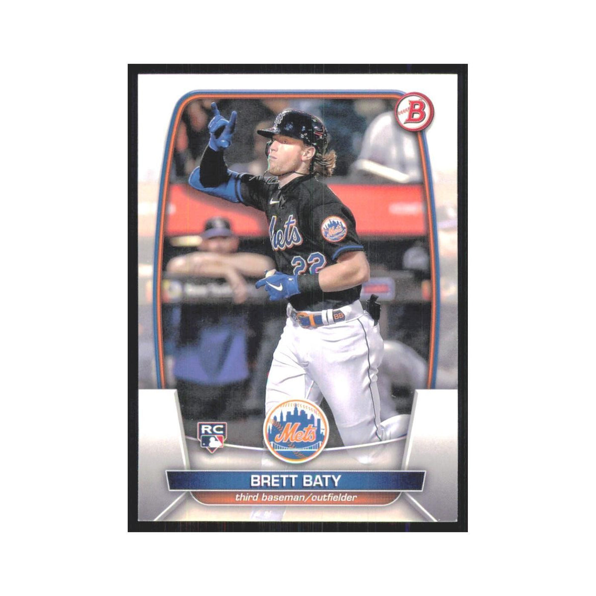 2023 Bowman Brett Baty RC Mets #80