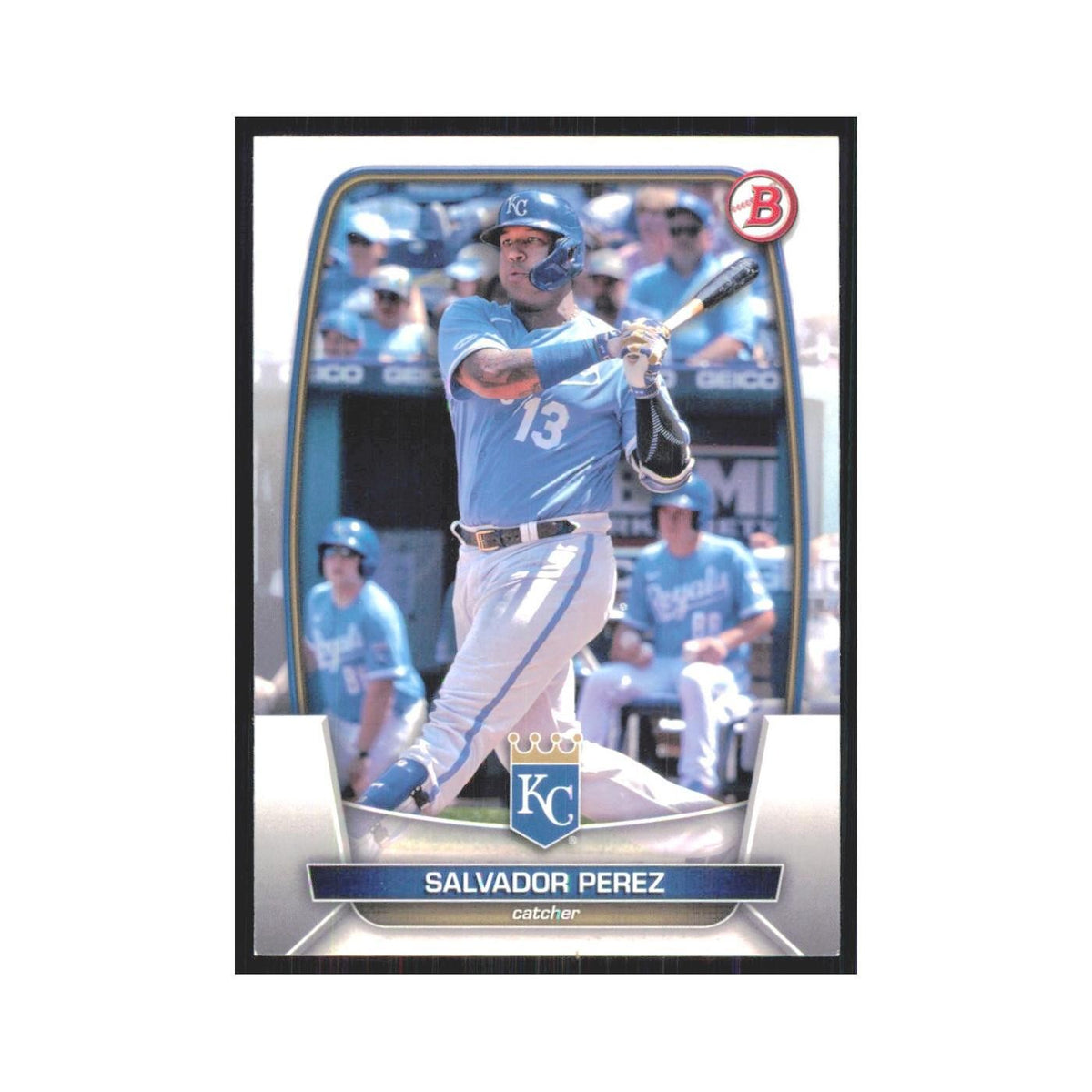 2023 Bowman Salvador Perez Royals #16