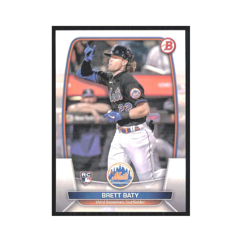 2023 Bowman Brett Baty RC Mets #80