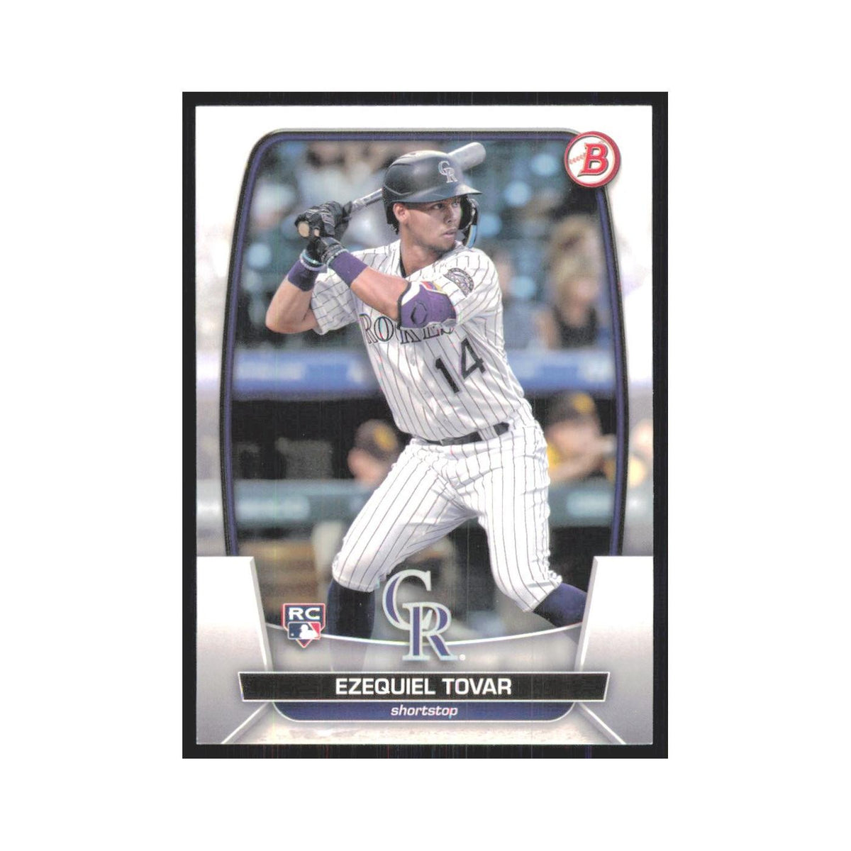 2023 Bowman Ezequiel Tovar RC Rockies #15