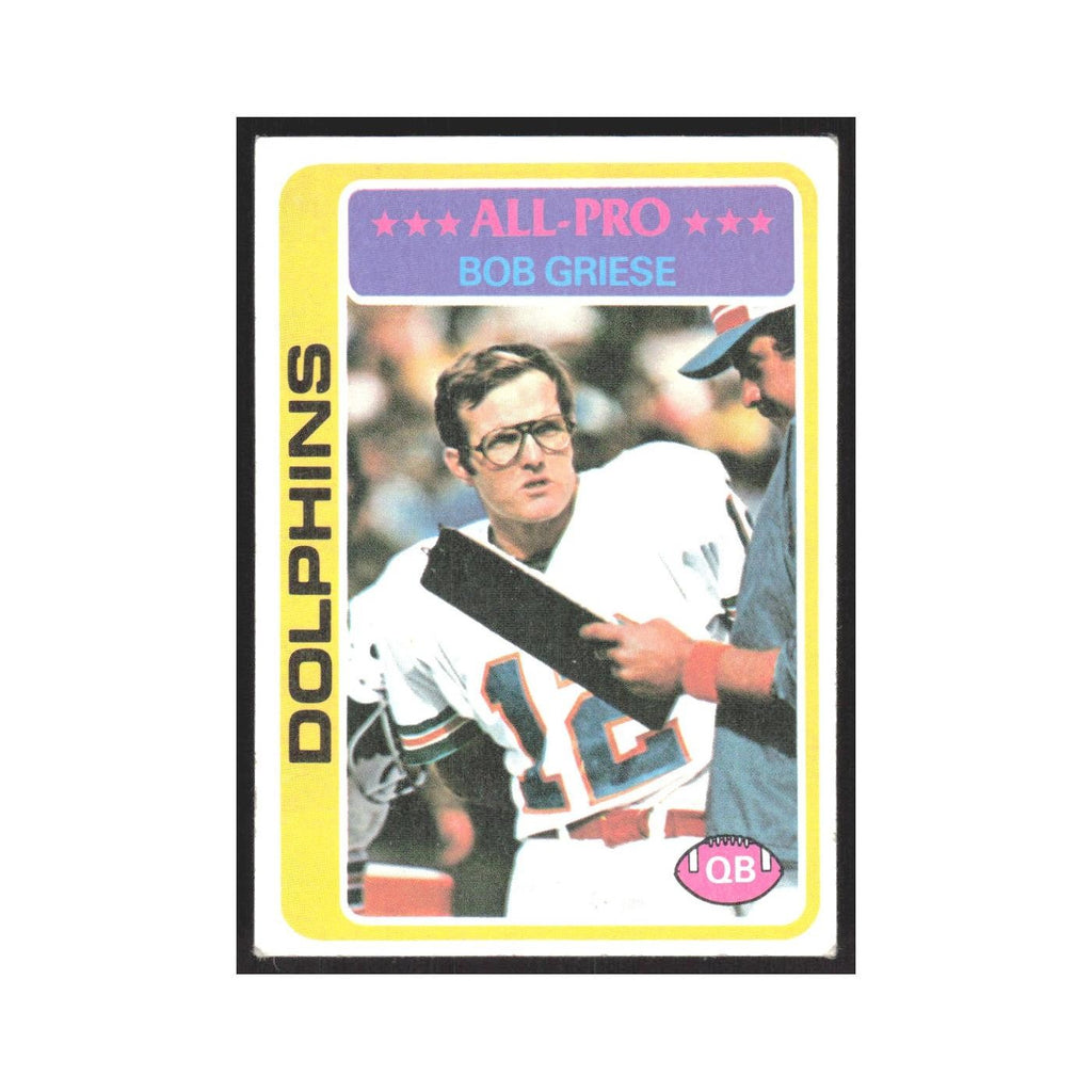 1978 Topps Bob Griese Dolphins #120