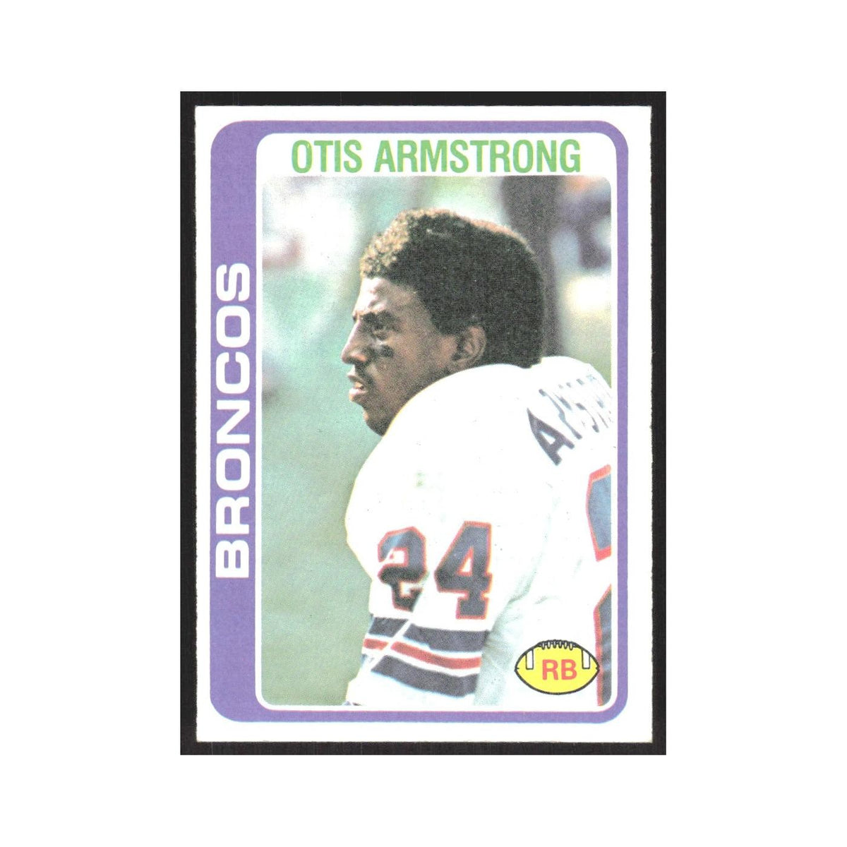 1978 Topps Otis Armstrong Broncos #465