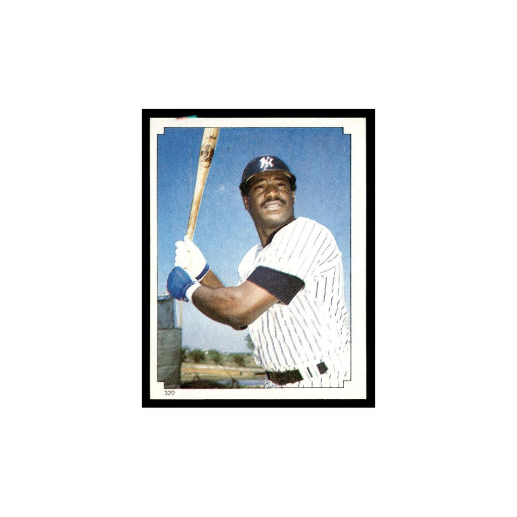 Don Baylor 1984 Topps Stickers #320 New York Yankees Baseball Card EX