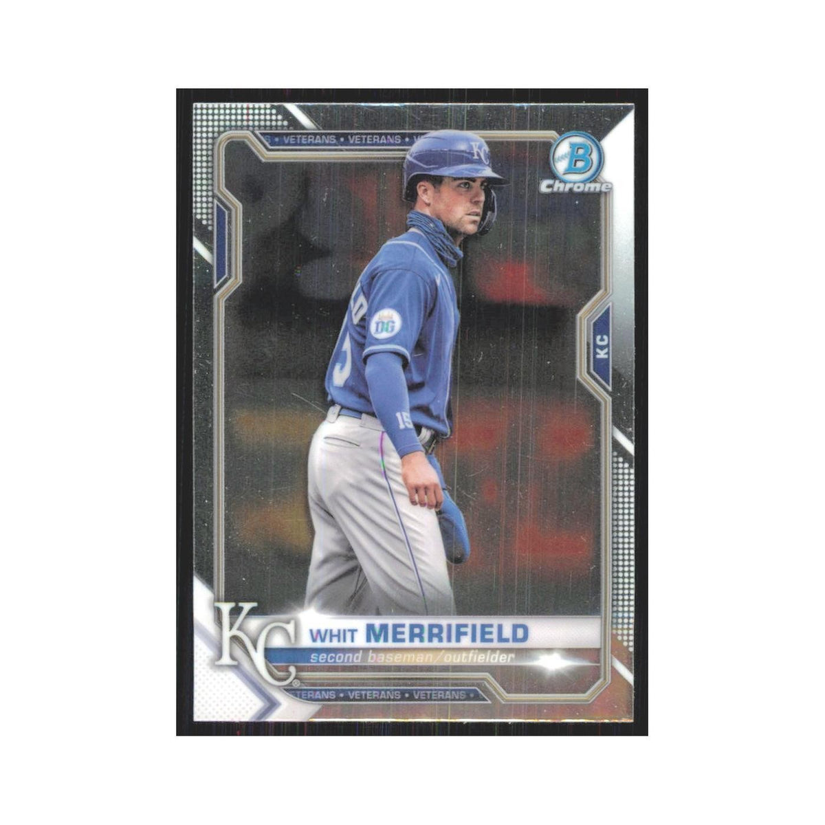 2021 Bowman Chrome Whit Merrifield Royals #52