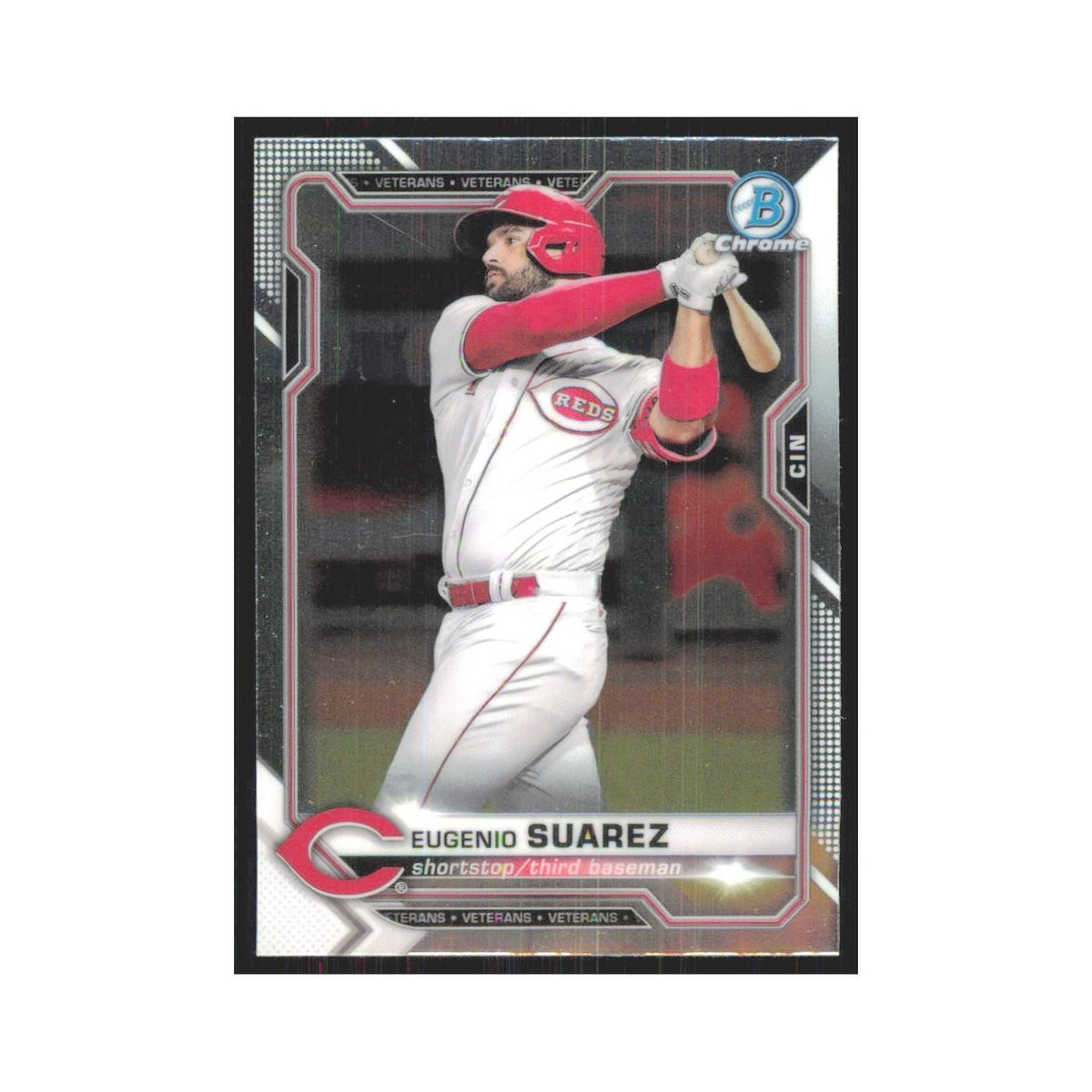 2021 Bowman Chrome Eugenio Suarez Reds #36