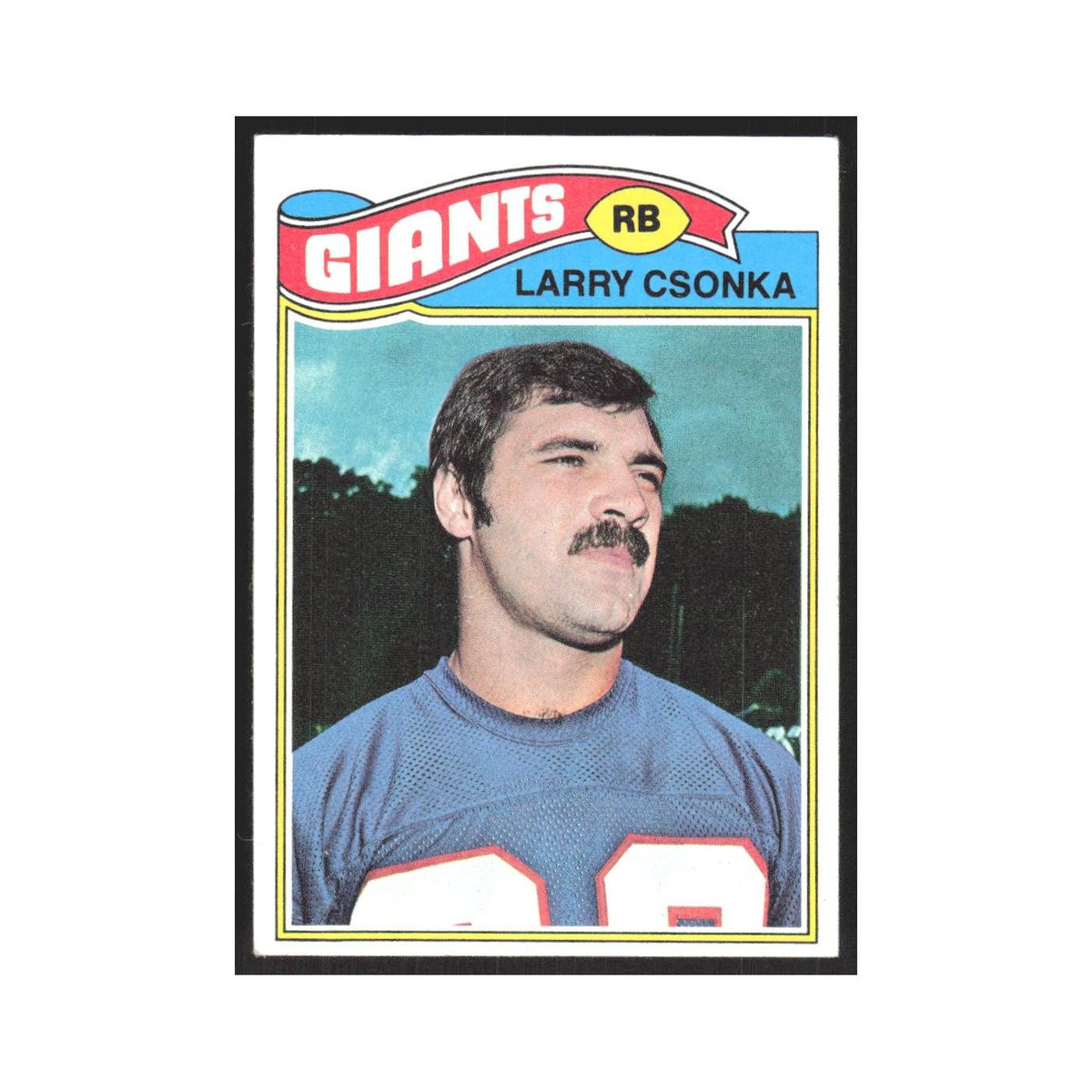 1977 Topps Larry Csonka Giants #505